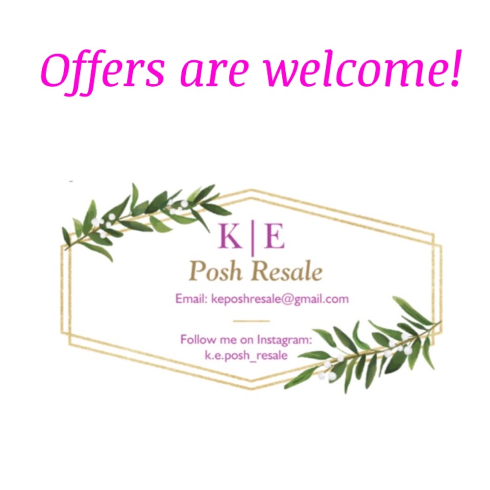 Send me an offer. I’m flexible with my prices ❤️